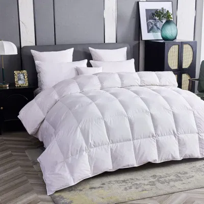 Premium Quality RDS White Feather Down Filled Hilton 5 Stelle Hotel Comforter