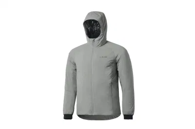 Abbigliamento da esterno uomo rivestimento impermeabile in poliestere Winter Warm Sports Indossare la giacca imbottita con cappuccio