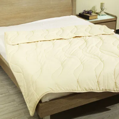 Riempimento di alta qualità 50% fibra di bambù 50% fibra di PES 300GSM Biancheria da letto soffice piumone