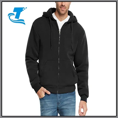  Giacche con cappuccio in pile di Sherpa con zip