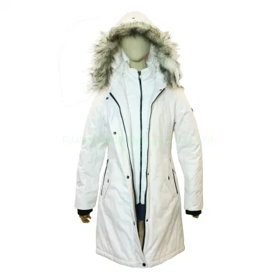  Giacca in nylon idrorepellente Fake Down da donna′, giacca invernale, giacca da donna, abbigliamento da esterno, abbigliamento invernale, Giacca di riempimento, giacca di moda Fake Down