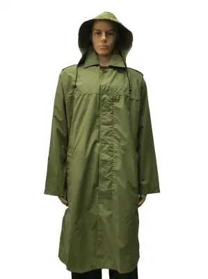 Outerwear impermeabile Green Windbreaker / Rainwear per uomo