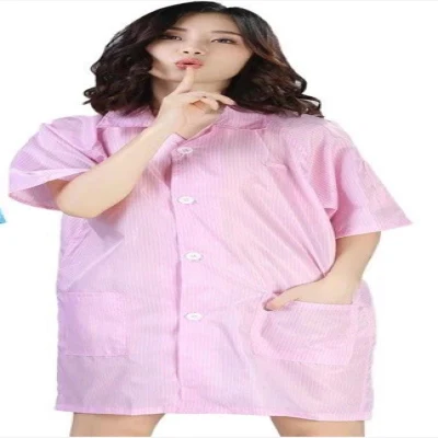 LN-1560101 indumenti ESD Abbigliamento antistatico Abbigliamento da lavoro ESD colore rosa