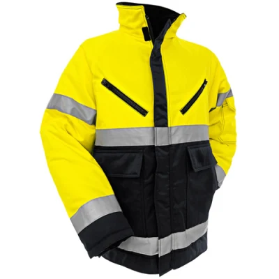 Giacca calda uniforme di sicurezza impermeabile per lavoratori edili uniformi