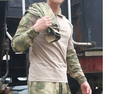 Camouflage tuta da rana outdoor allenamento Caccia uniforme Tactical Combat Abbigliamento