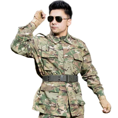 ACU Military Multicam Army Combat Tactical Camouflage ginocchiere Pad gomito Camouflage BDU Abbigliamento uniforme Caccia vestiti