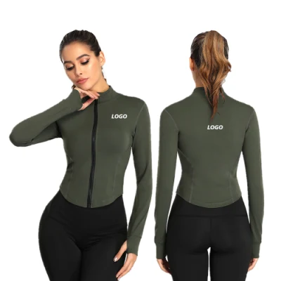 Vendita all′ingrosso ODM/OEM Casual Tight Fit Athletic Cappotto corto leggero rapido Sport a manica lunga a secco Escursionismo Golf pesca Campeggio giacche all′aperto Con fori ad alette