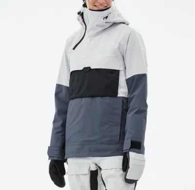 OEM uomo Abbigliamento Produttori giacca da neve impermeabile Windbreaker Fleece Giacca da neve da sci da donna