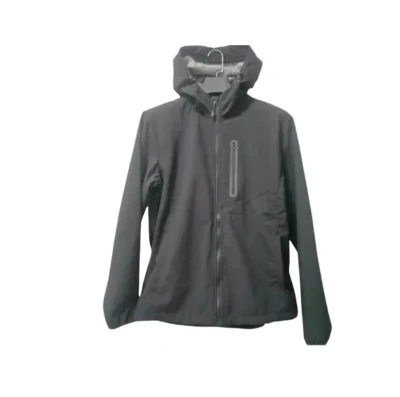 Giacca Softshell grigia da esterno impermeabile da uomo′ S. Giacca impermeabile con logo personalizzato