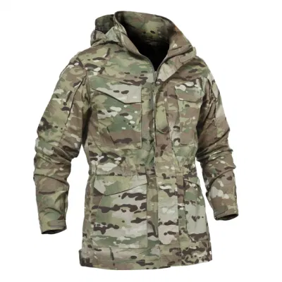 Fabbrica all′ingrosso giacca militare da campo M65 antivento invernale Softshell per Uomini
