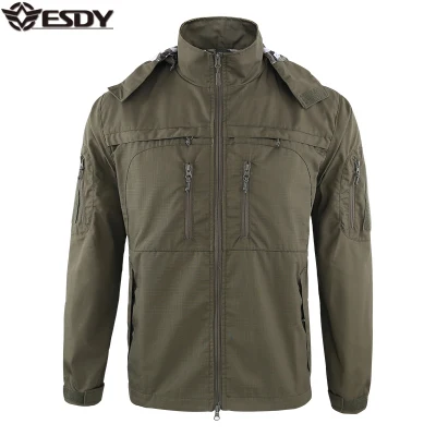  4 colori ESDY uomo′ S impermeabile Giacche tattiche Windbreaker