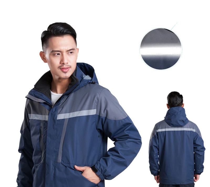 Hiworld Three-in-One with Logo Printable Two-Piece Set Warm Interchange Outdoor Jacket