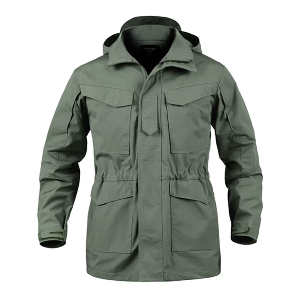 Factory Wholesale Windproof Winter Softshell M65 Field Military Jacket for Men