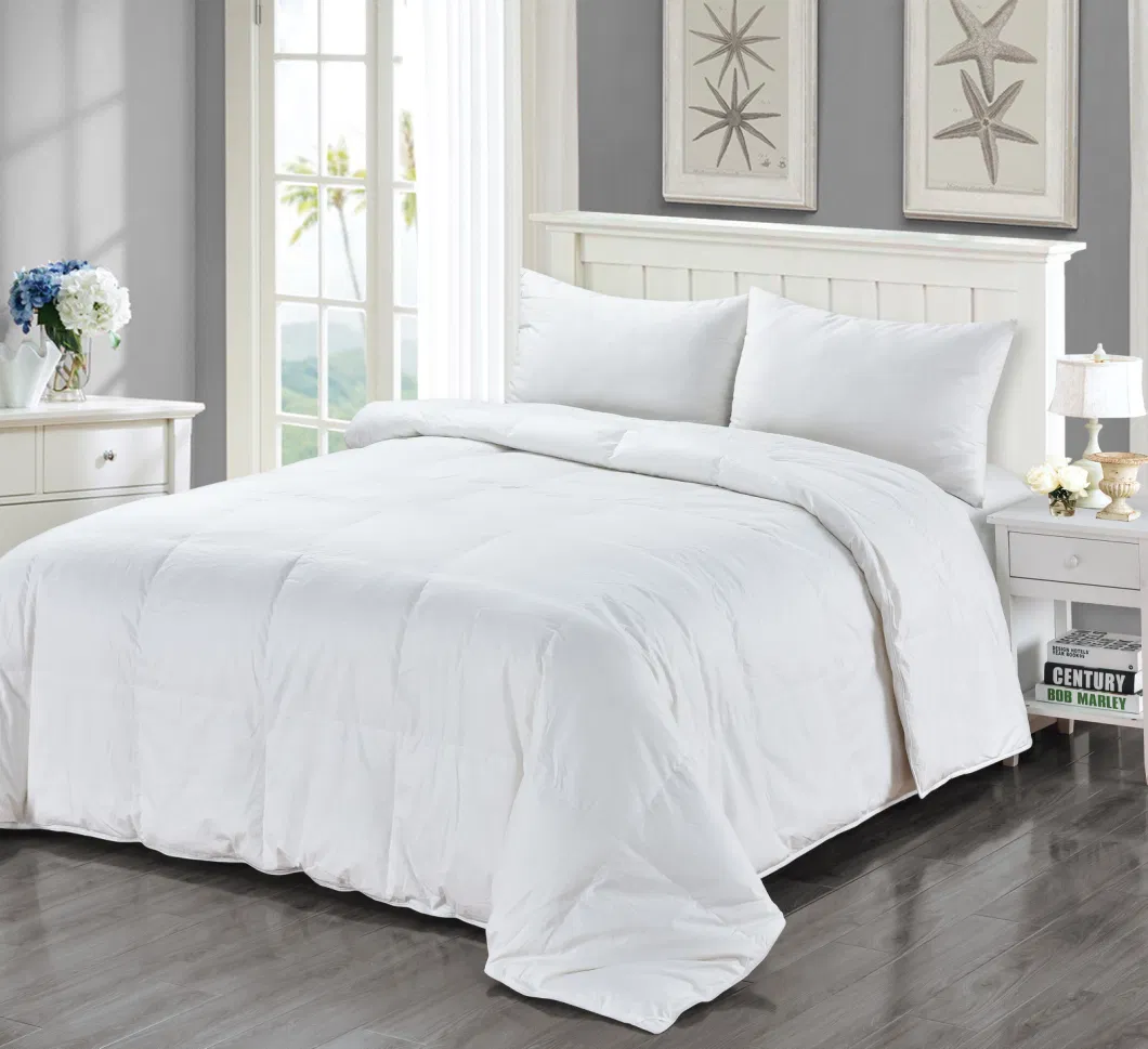 Hotel Collection Washable Silky Fiber Quality Comforter Luxury Hotel Duvet