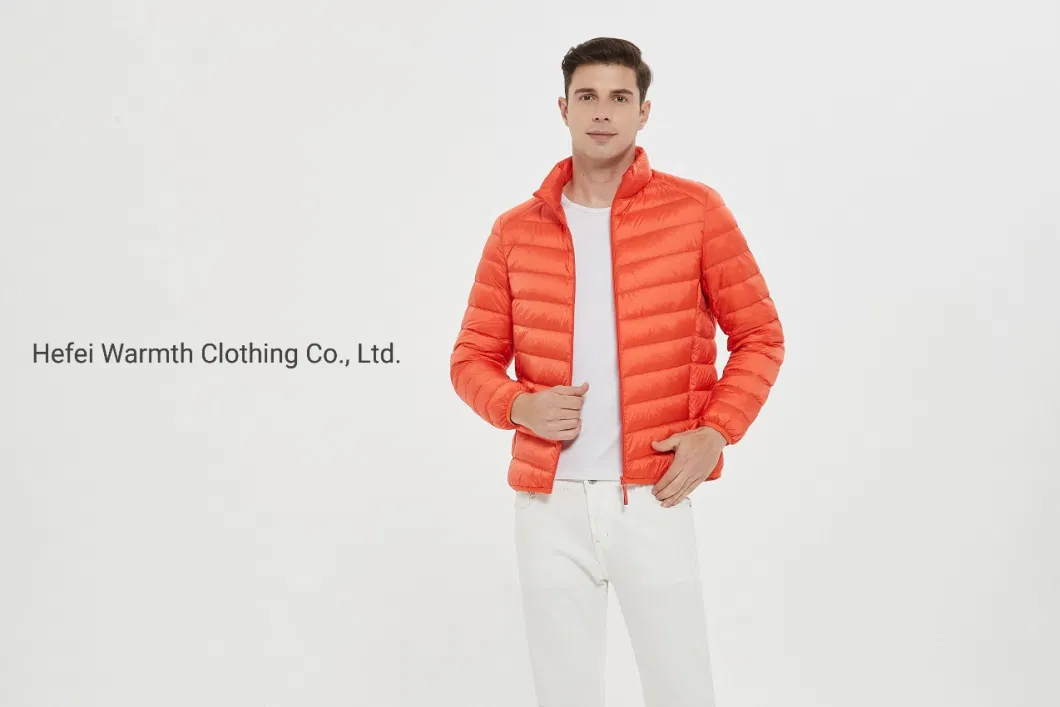 Clothing Manufacturers Men Women Packable Lightweight Puffer Jacket Insulated Winter Down Coat