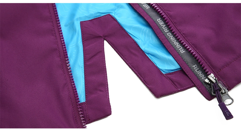 Custom Hight Quality Outdoor Camping Waterproof Windbreaker Jacket for Women