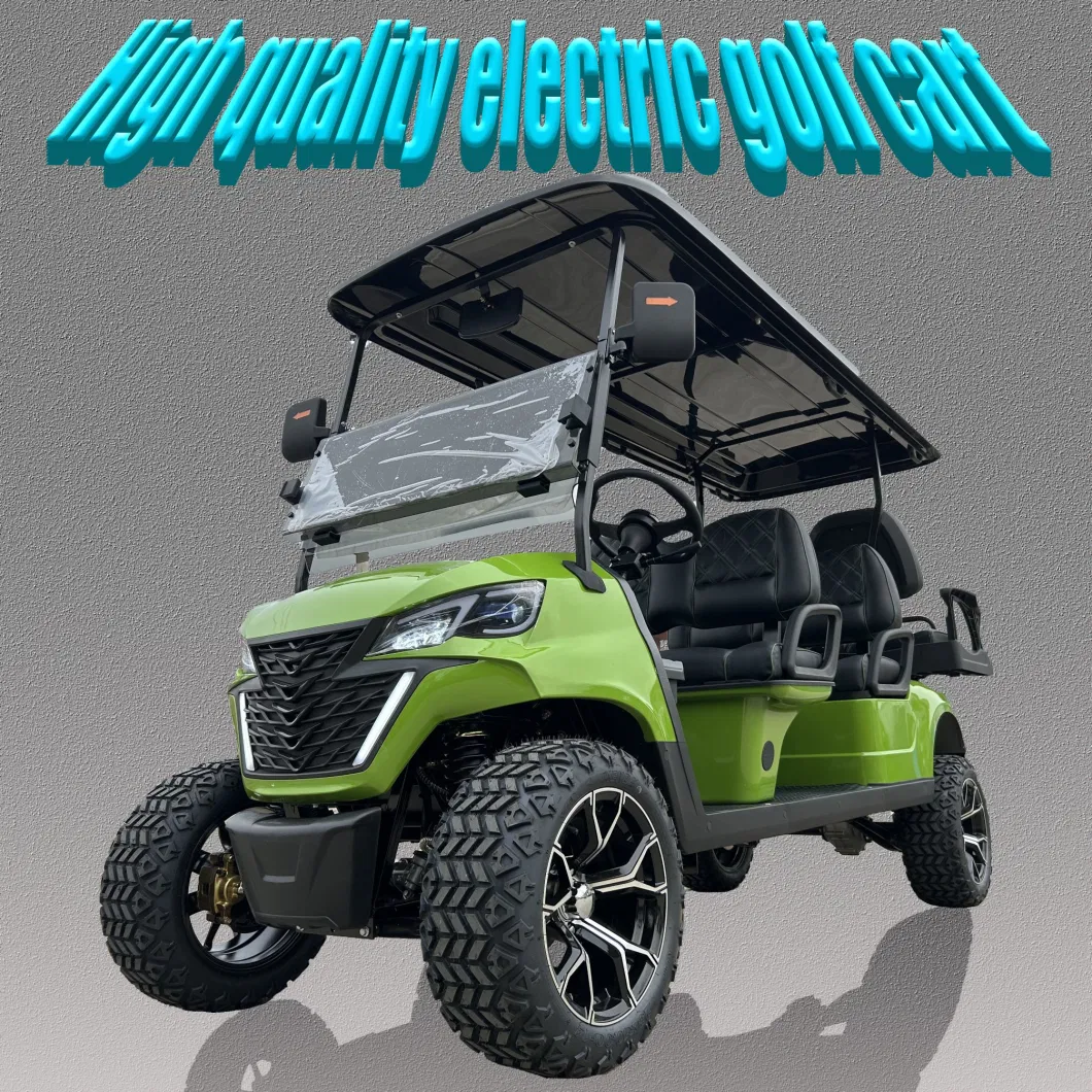 Electric Four-Wheel Golf Cart with Lithium Battery Hunting Car off-Road Vehicle New Energy Vehicle Manufacturer Direct Sales ATV (all-terrain vehicle)