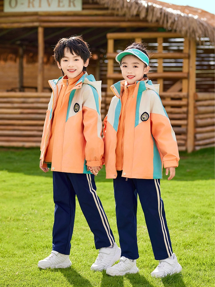 Winter Wholesale High Quality Kids Outdoor Sport Windproof Interchange Jackets