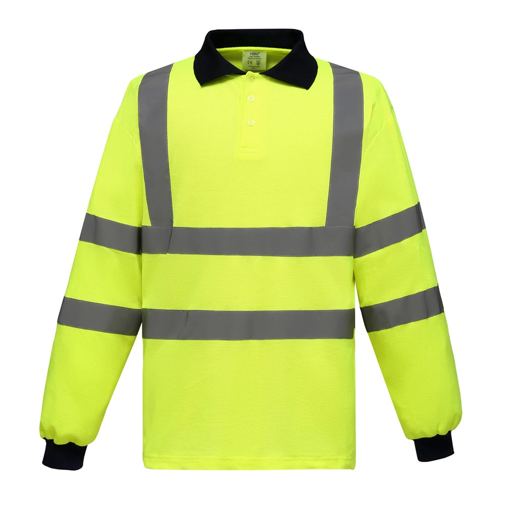 Safety Factory Spring Reflective Autumn Quick Dry Night Use Workwear Shirt