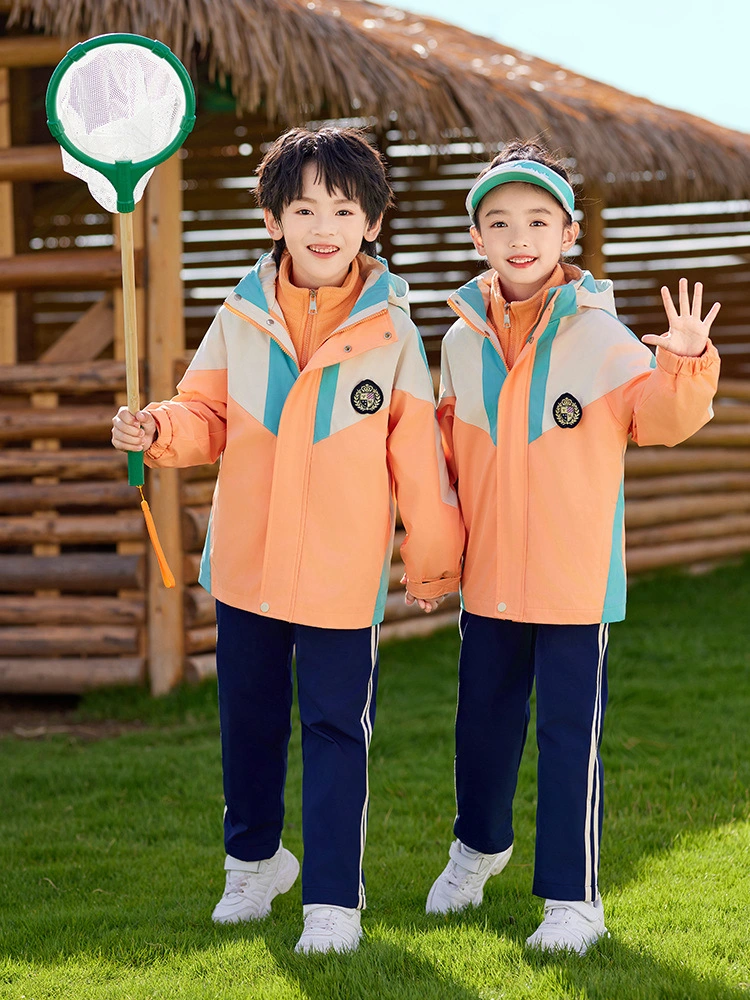 Winter Wholesale High Quality Kids Outdoor Sport Windproof Interchange Jackets