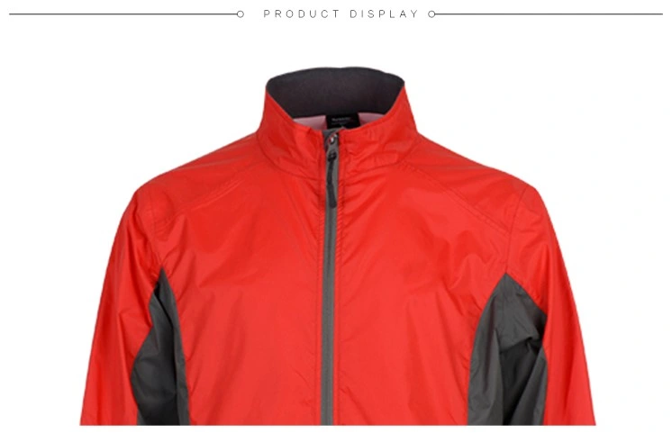 Custom Outdoor Wind Breaker Zip up Mens Coat Hiking Winter Men&prime;s Jackets for Men