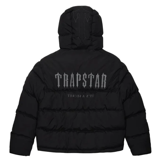 Wholesale Trapstar Hooded Winter Puffer Jacket Clothing Custom Men&prime;s Women Street Fashion Windbreaker Down Jacket