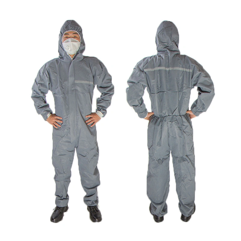 Disposable Liquid Particulate Protection Safety Coverall Work Wear From Professional Coverall Manufacturer