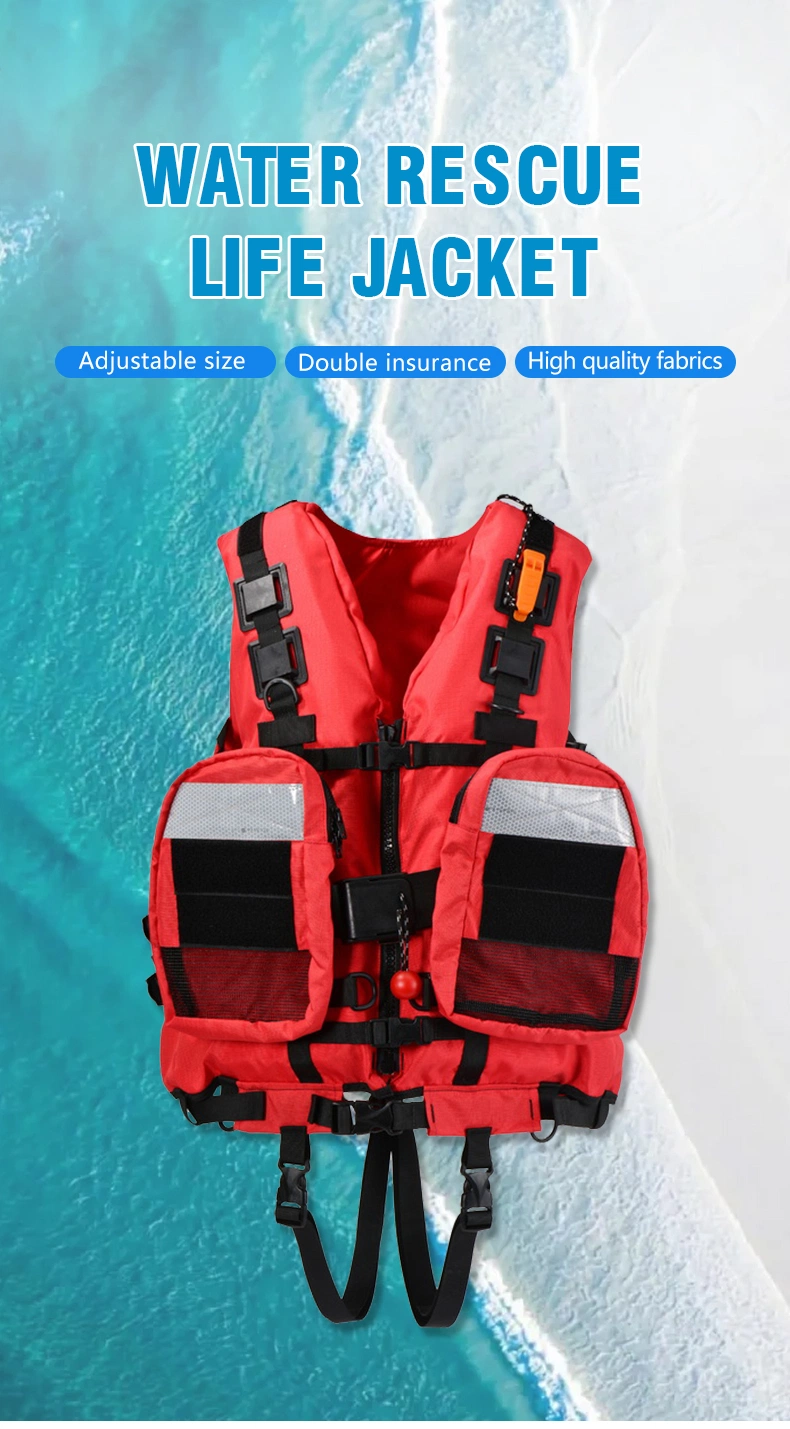 Manufacturer Supply New Water Safety High Buoyancy Oxford Life Jacket