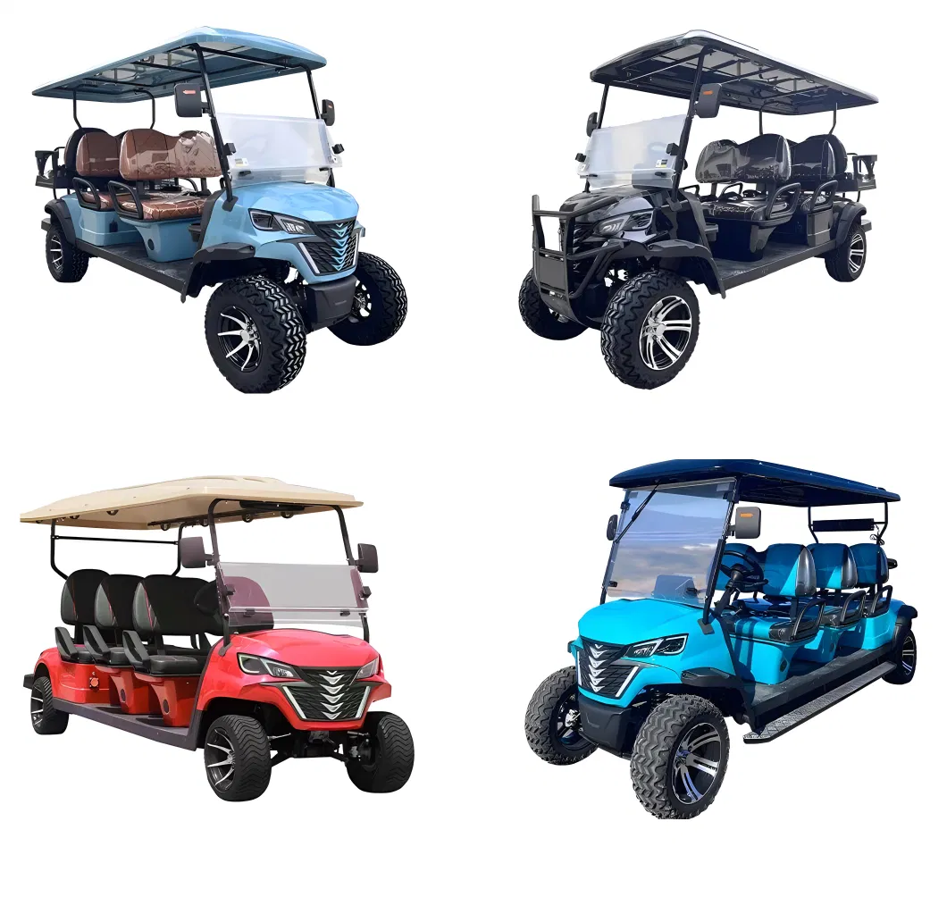 Electric Four-Wheel Golf Cart with Lithium Battery Hunting Car off-Road Vehicle New Energy Vehicle Manufacturer Direct Sales ATV (all-terrain vehicle)