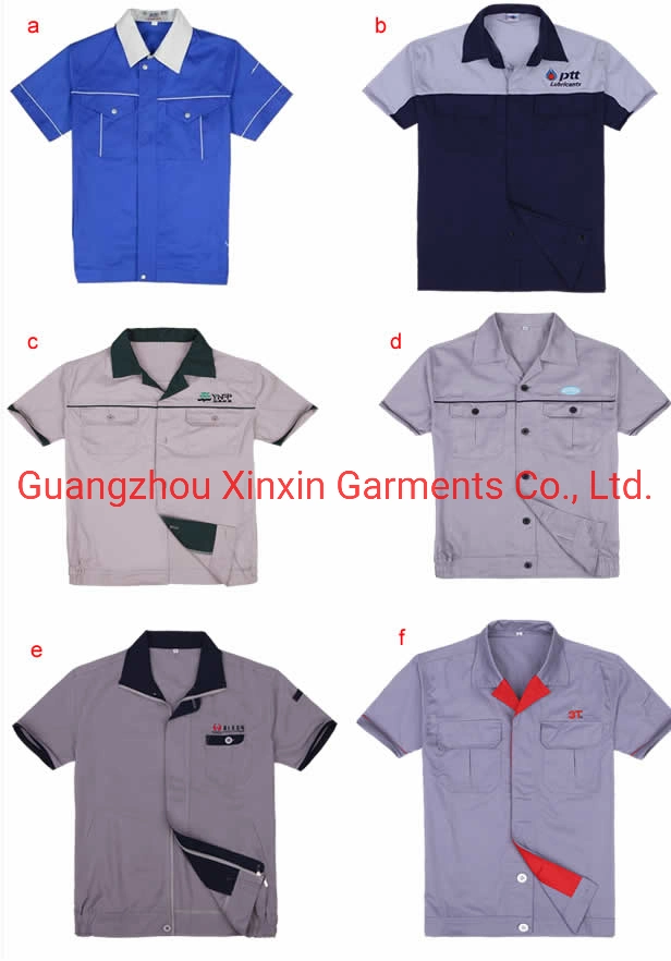2024 Custom Made Cotton Polyester Mining Safety Clothes Men Women Work Wear Uniform Made in China (W2359)