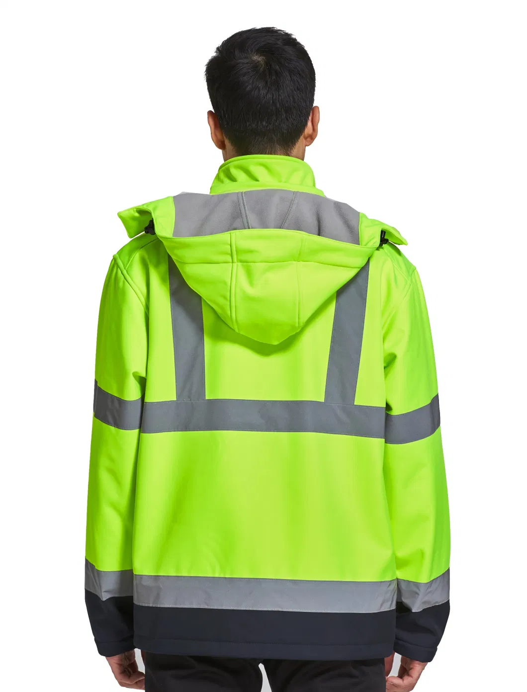 Hi Vis Factory Custom Cheap Outdoor Waterproof and Windproof Men Softshell Work Jackets