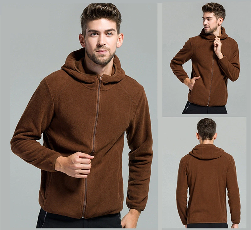 China Manufacturer Custom Fashion Outerwear Fleece Jacket