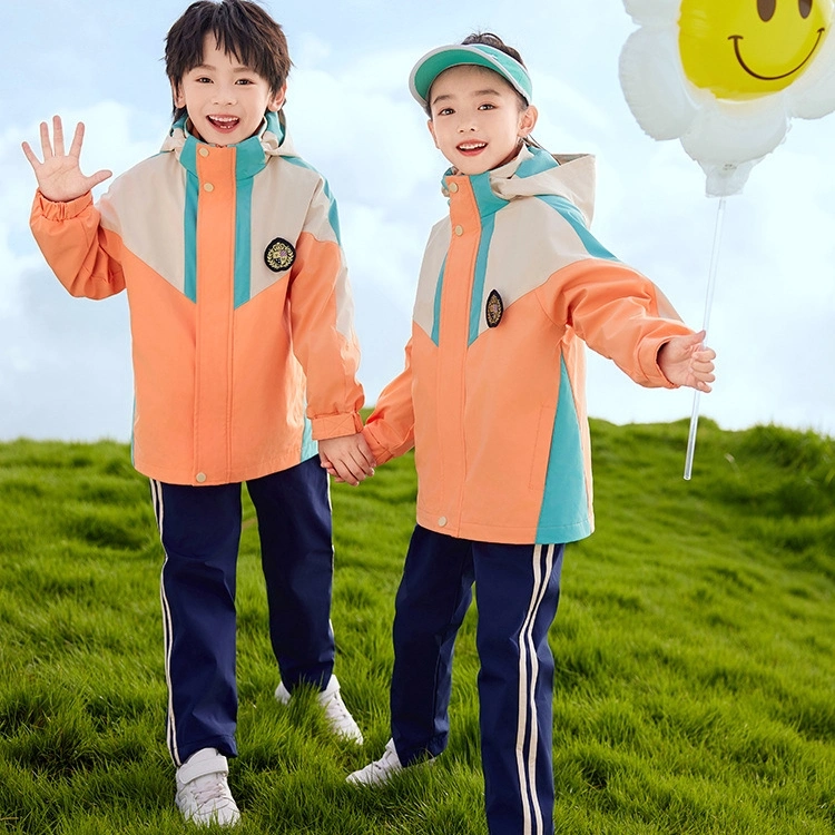 Winter Wholesale High Quality Kids Outdoor Sport Windproof Interchange Jackets