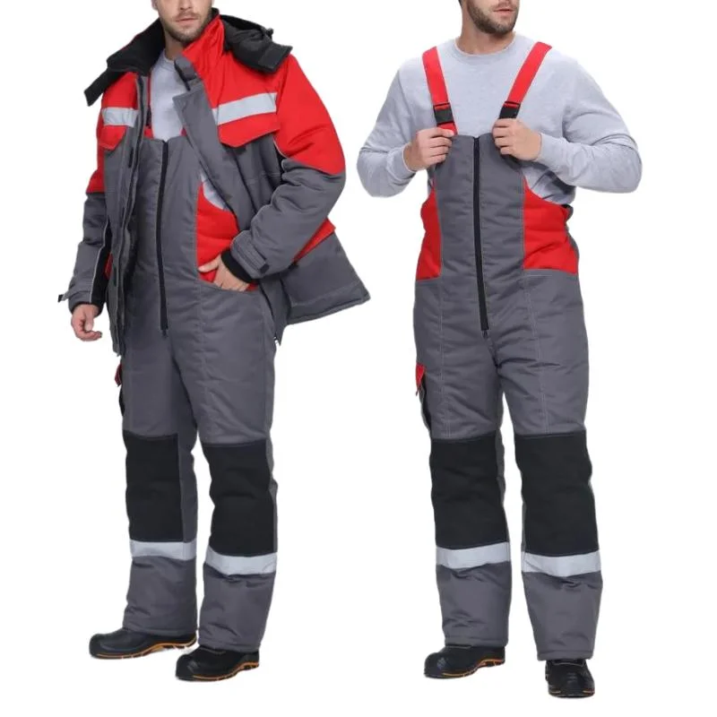 Customized Industrial High Visibility Polyester Cotton Durable Safety Coverall Construction Factory Workwear Overall