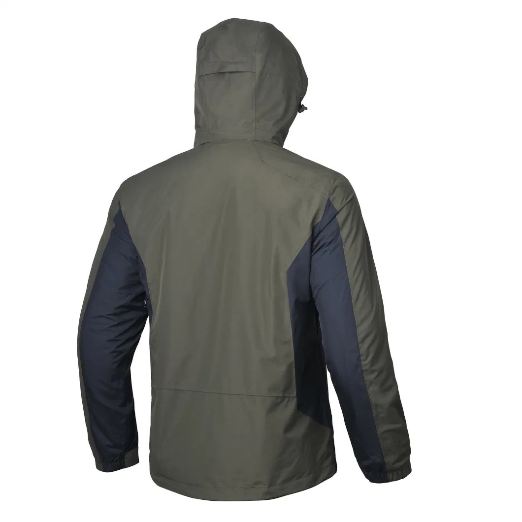 Classic Waterproof/Windproof/Outdoor Breathable Popular Men Winter Jackets Windbreaker Green Color