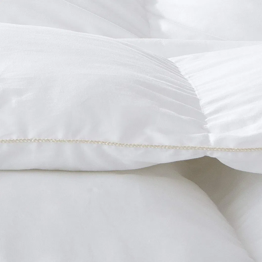Premium Quality RDS White Feather Down Filled 5 Stars Hilton Hotel Comforter