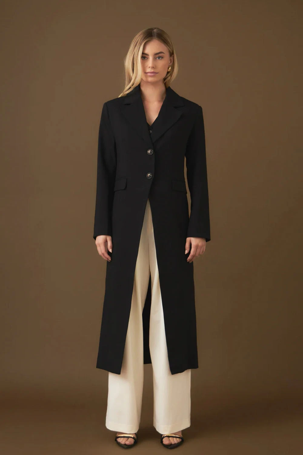 Long Women Oversized Wool Cardigan Coat High Quality Womens Wool Winter Coats