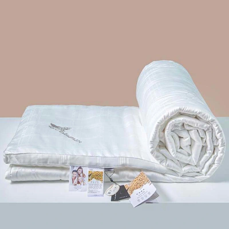 Wholesale Luxury Home Bedding Satin Alternative Down Duvet for King Bed