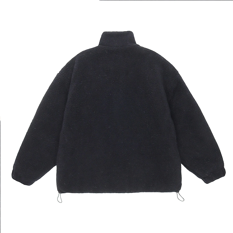 Manufacture Heavyweight High Quality Sherpa Fleece Jacket Man Factory Wholesale Winter Outdoor Jacket Custom Fleece Jacket