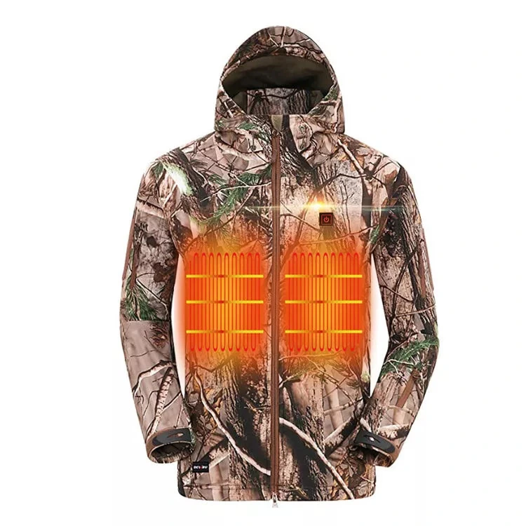 Cold Weather Battery Heated Hunting Clothes Warm and Comfortable