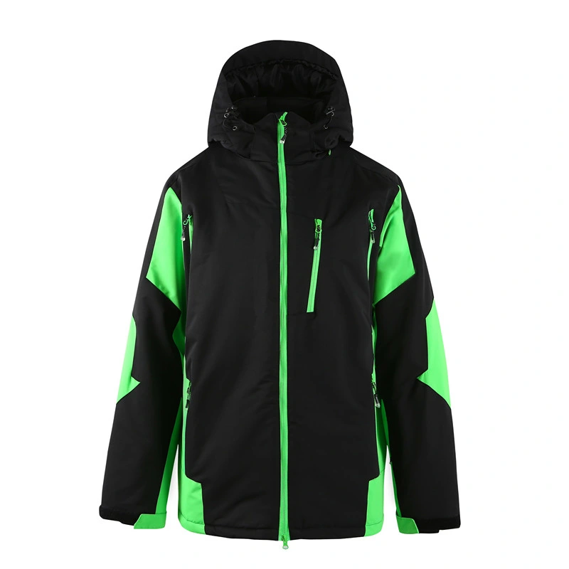 Factory Cheap Popular Breathable Hooded Thick Mens Ski Jacket