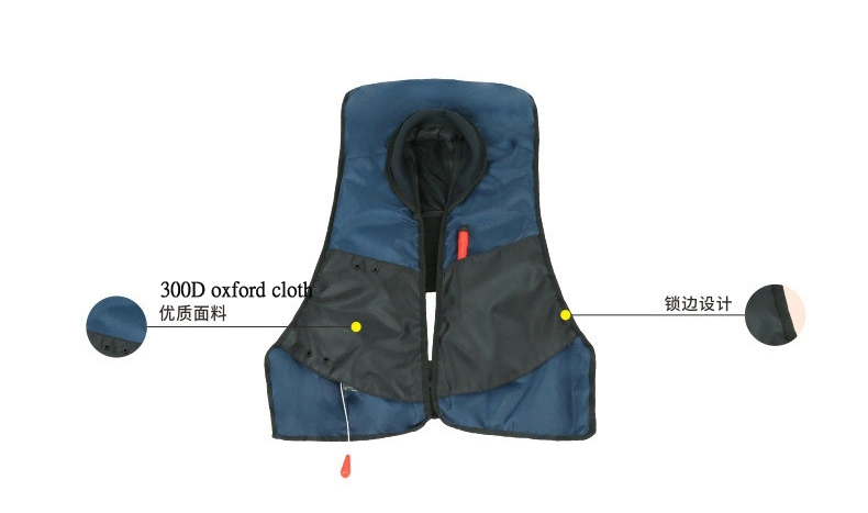 China Manufacturer Automatic Manual Inflatable Rafting High Buoyancy Fishing Life Jacket
