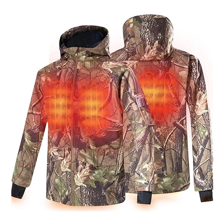 Cold Weather Battery Heated Hunting Clothes Warm and Comfortable