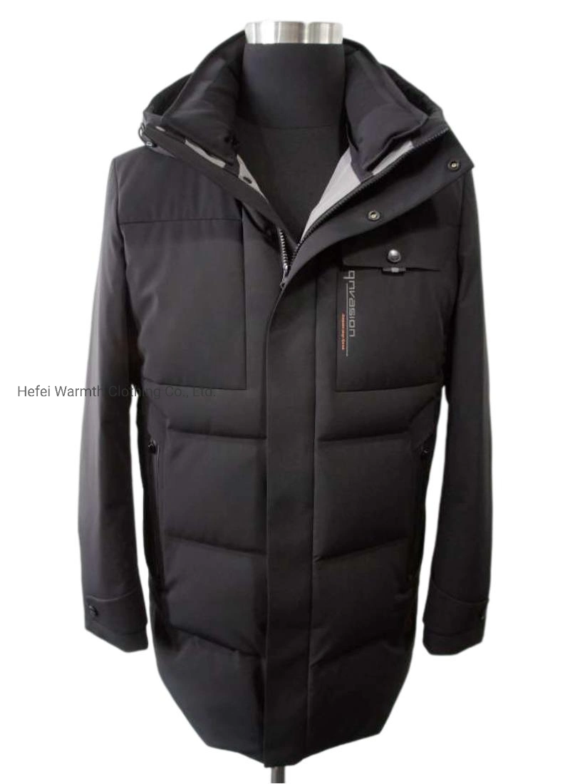 Ski Jacket, Windproof Heated Working Jacket for Snow Ski Hunting Jacket Super Warm Polyester Fabric Men&prime;s Winter Wear Ski Down