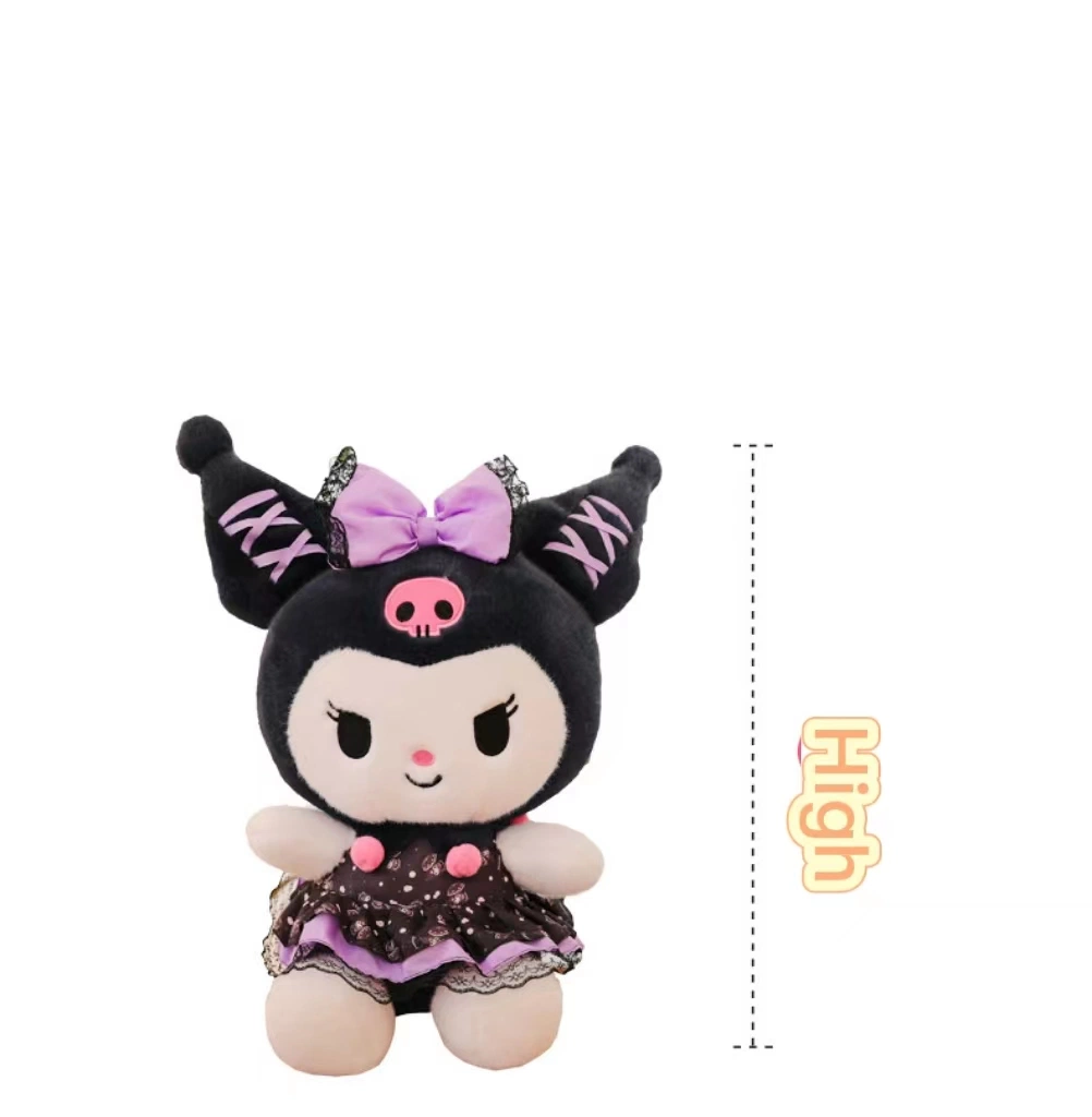 Animal Christmas Stuffed Toy Wholesale Plush Bow Decoration Kuromi