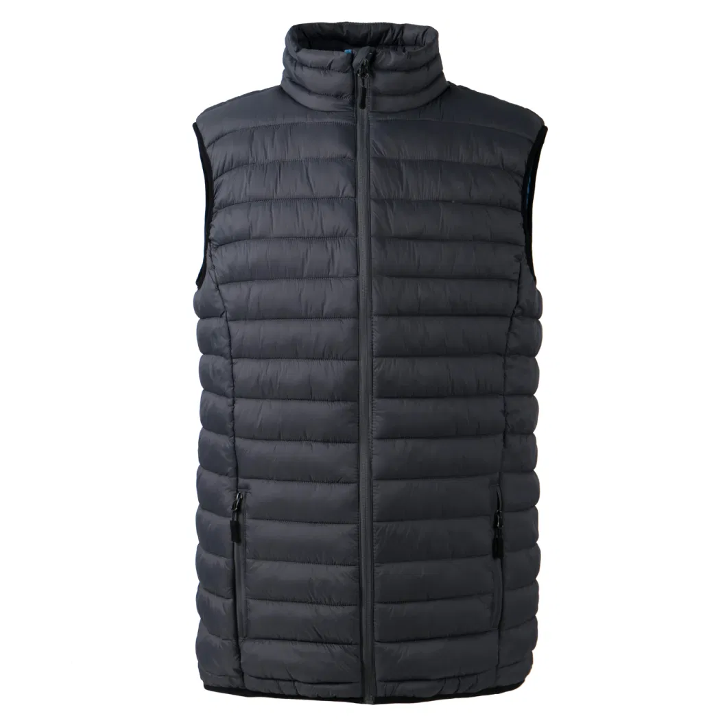 High Quality New Lightweight Waistcoat Packable Puffer Jacket Vest Gilet for Men