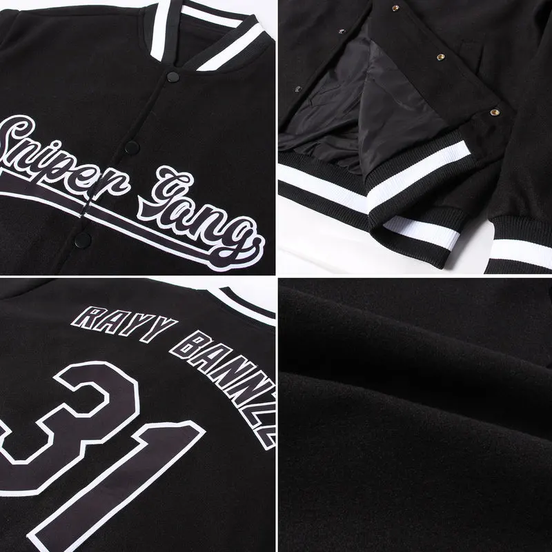 OEM Manufacturers Letterman Streetwear Men Baseball Jackets Jersey Fleece Chenille Embroidery Men Varsity Street Dress Retro Jerseys Baseball Jacket