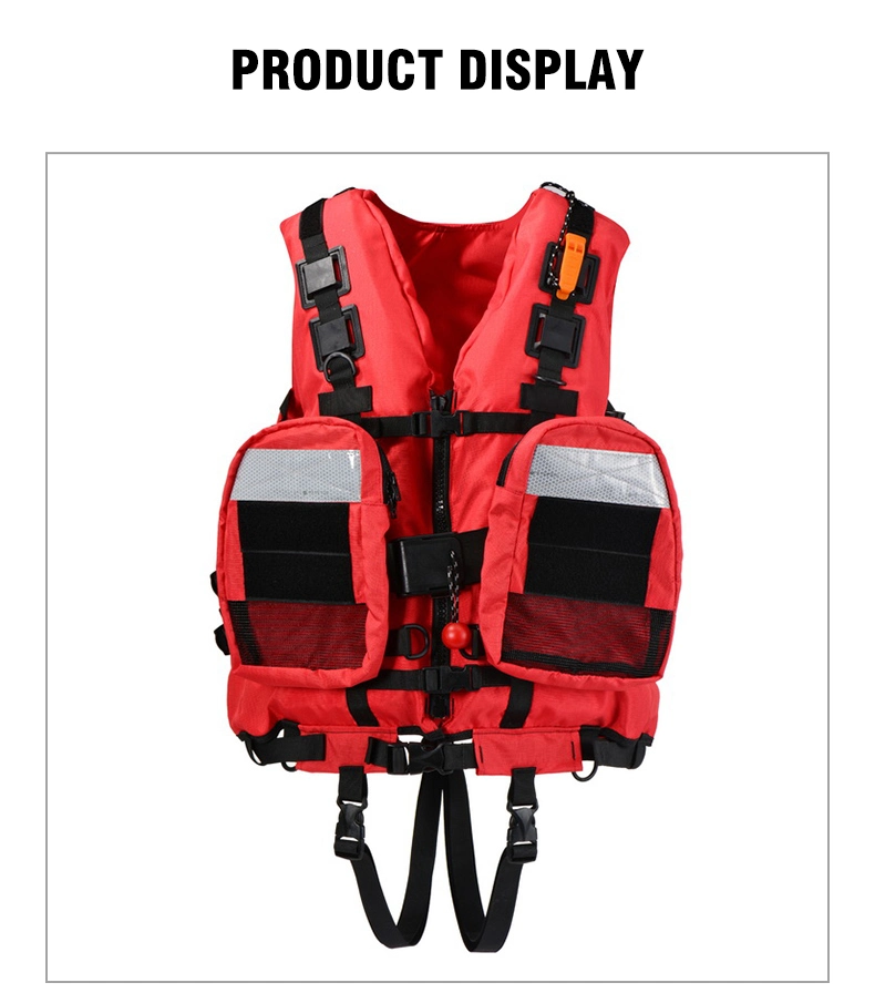 Manufacturer Supply New Water Safety High Buoyancy Oxford Life Jacket