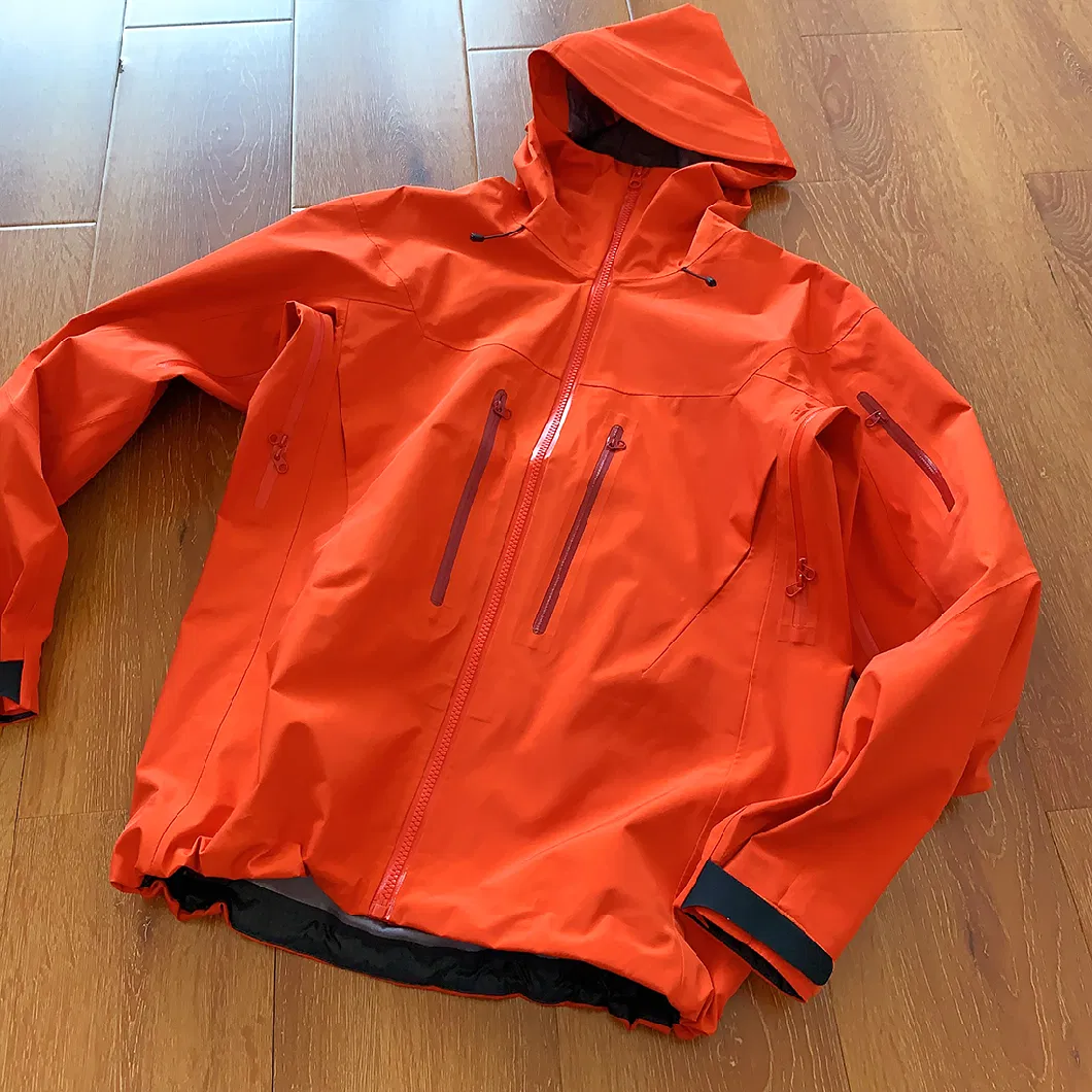 Wholesale Lightweight Waterproof Ski Raincoat Windbreaker Hiking Jacket