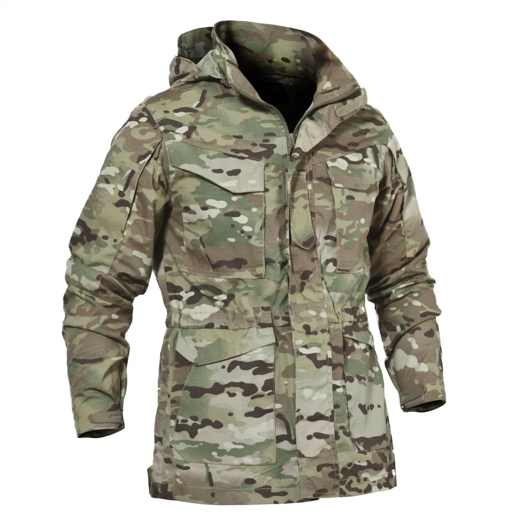 Factory Wholesale Windproof Winter Softshell M65 Field Military Jacket for Men
